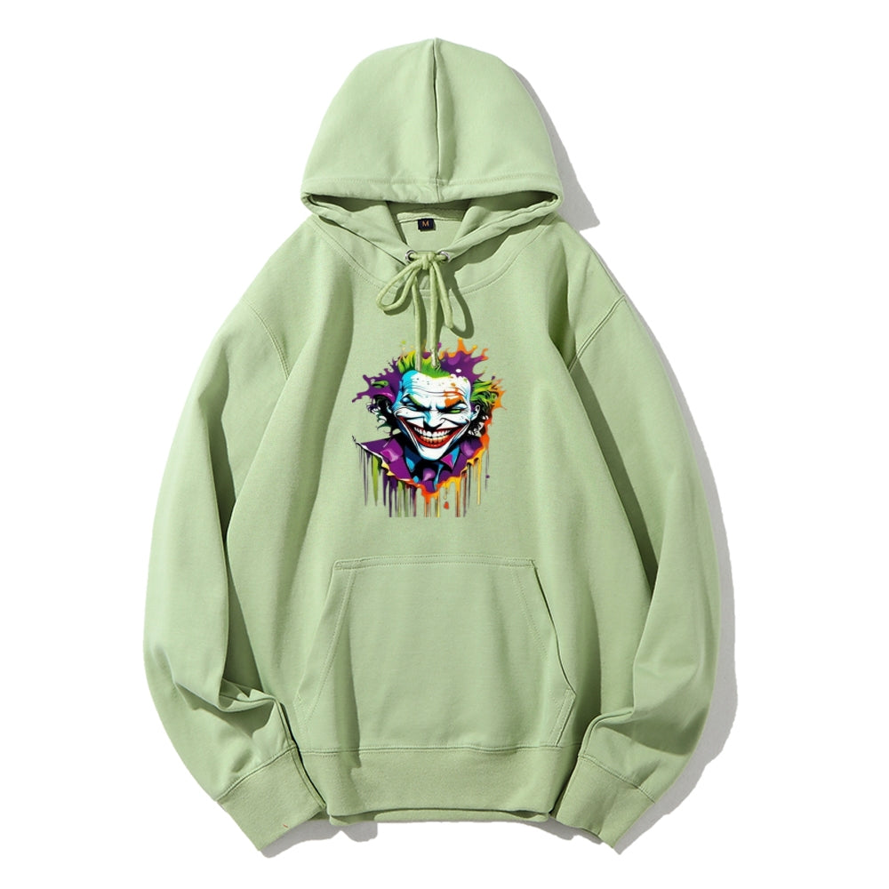 Mens Joker Skull Graphic Hoodies