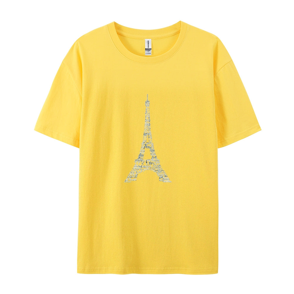 Mens Paris Eiffel Tower Graphic Tee