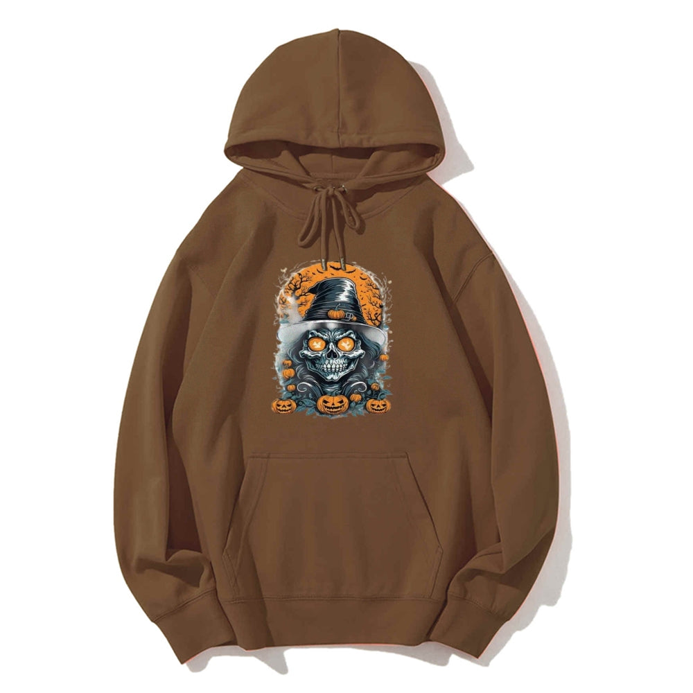 Mens Halloween Witch Graphic Hoodies