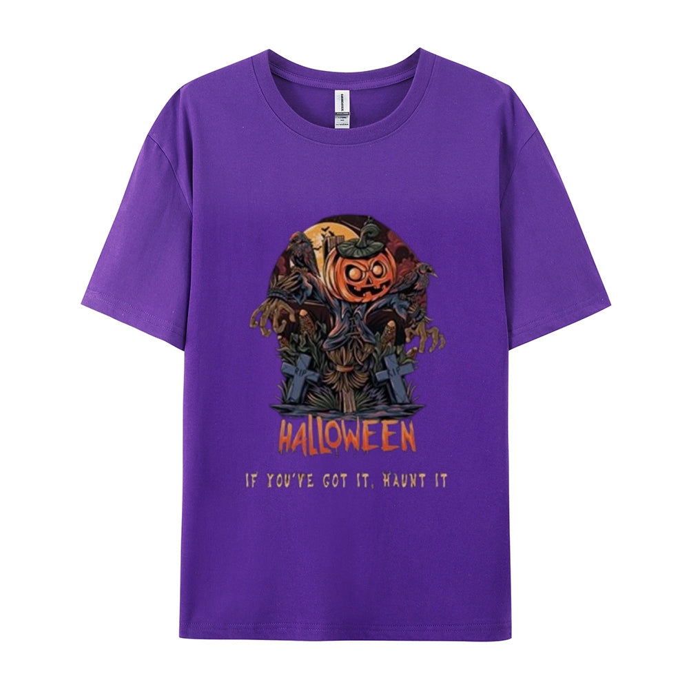 Mens Halloween Pumpkins Graphic Tee