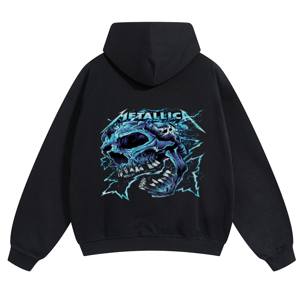 Mens Vintage Metallica Rock Band Hoodies