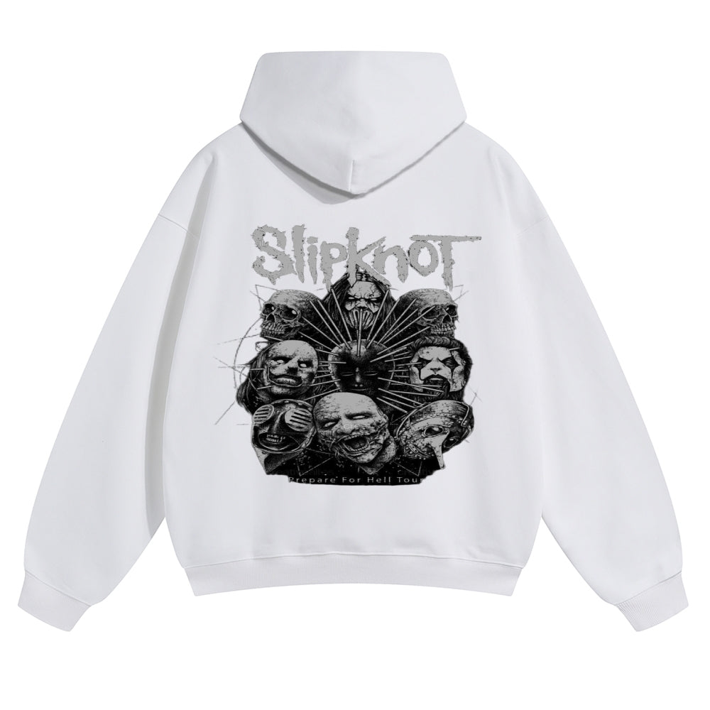 Mens Vintage Slipknot Rock Band Hoodies