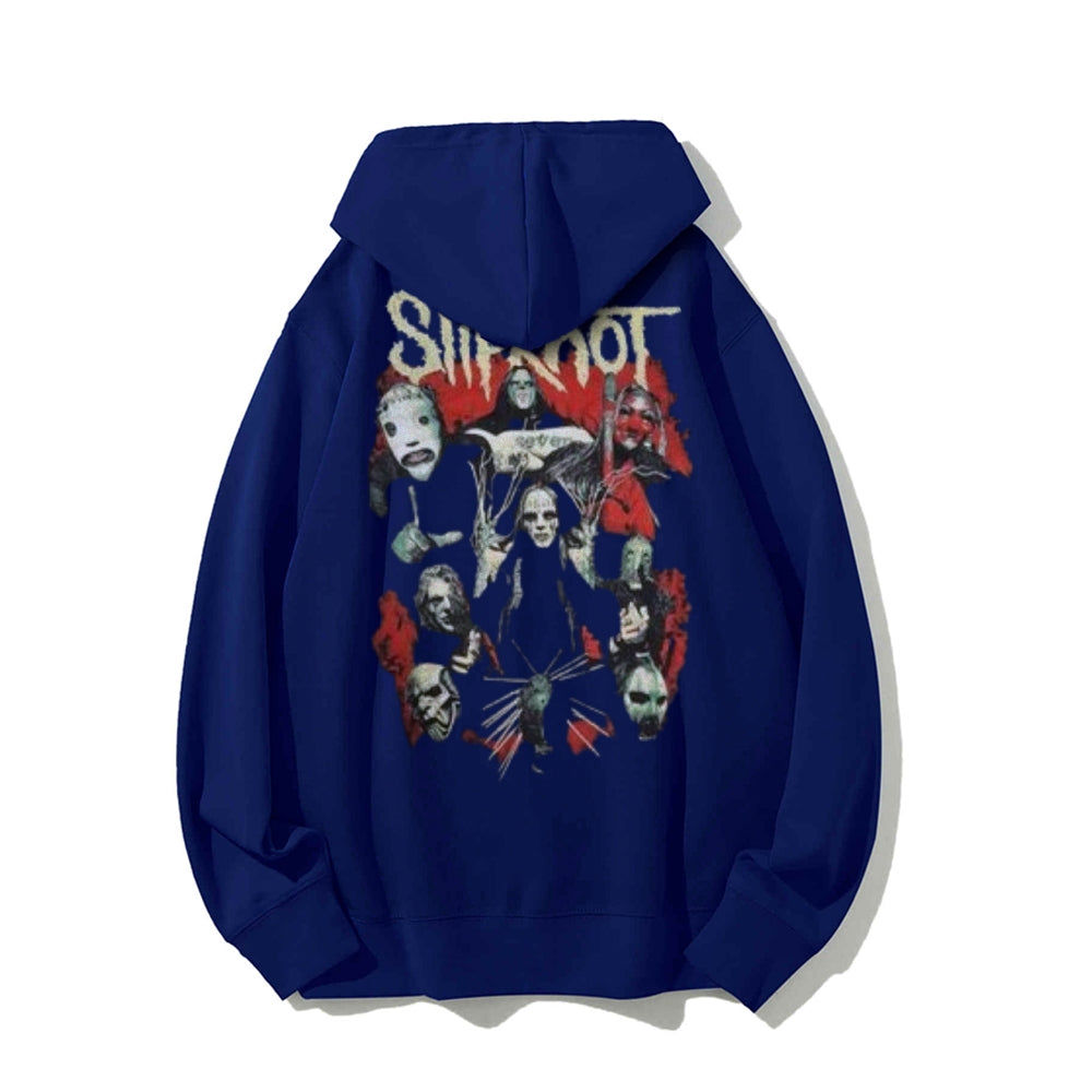 Mens Slipknot Rock Band Graphic Hoodies