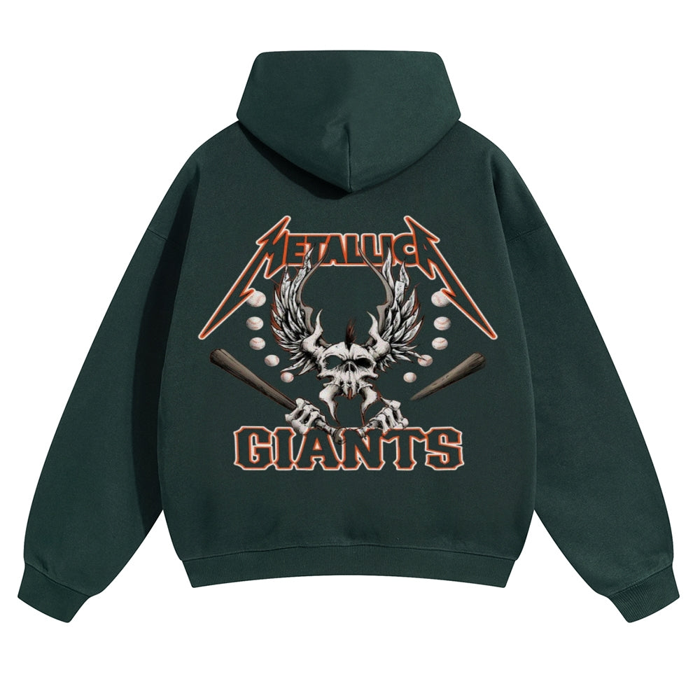 Mens Vintage Metallica Rock Band Hoodies