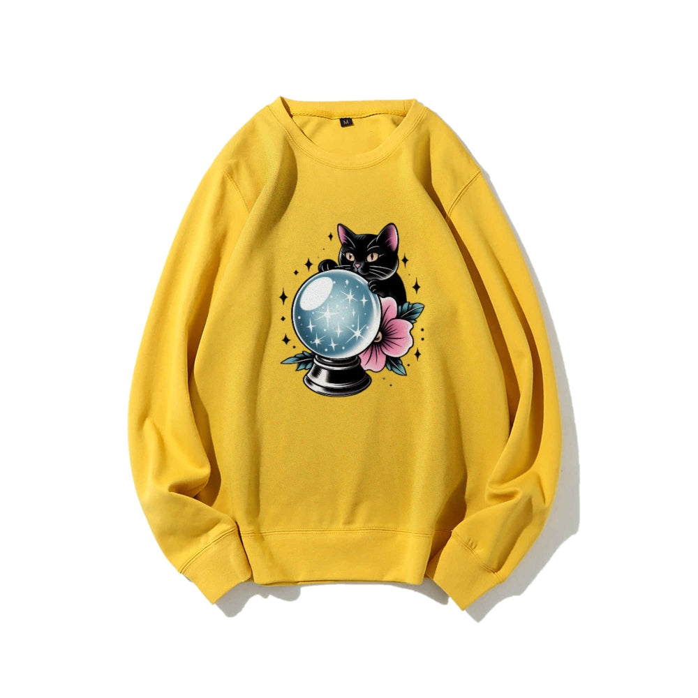 Women Akasha and the Crystal Ball Graphic Sweatshirts