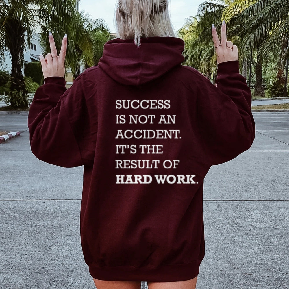 Women Inspire Slogan Letter Graphic Hoodies