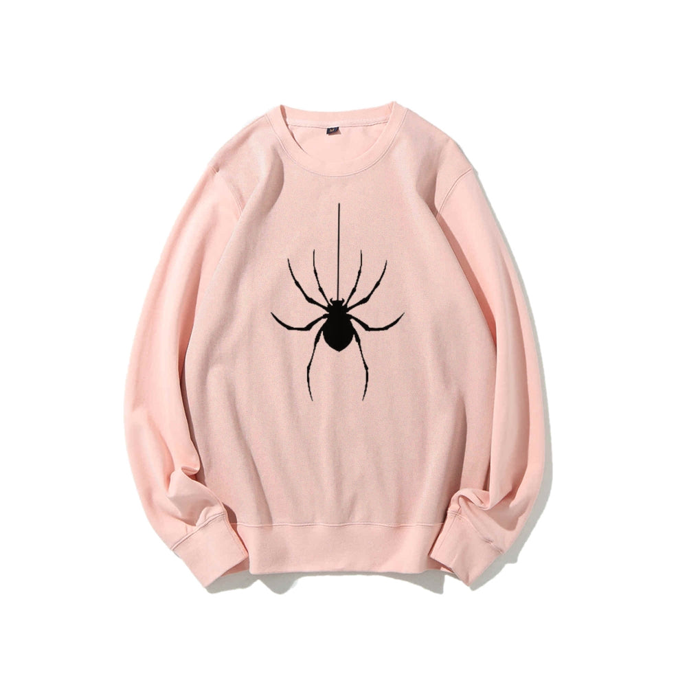 Mens Scary Spider Graphic Sweatshirts