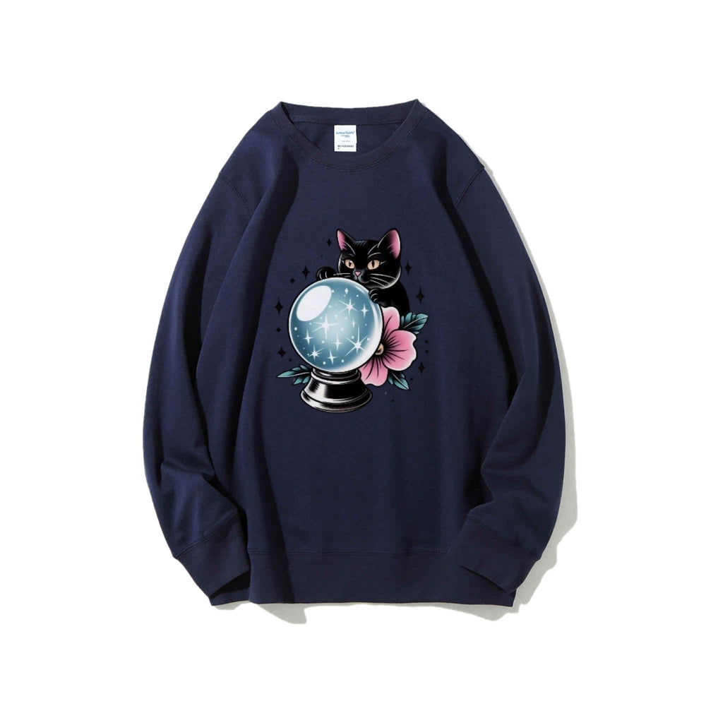 Women Akasha and the Crystal Ball Graphic Sweatshirts