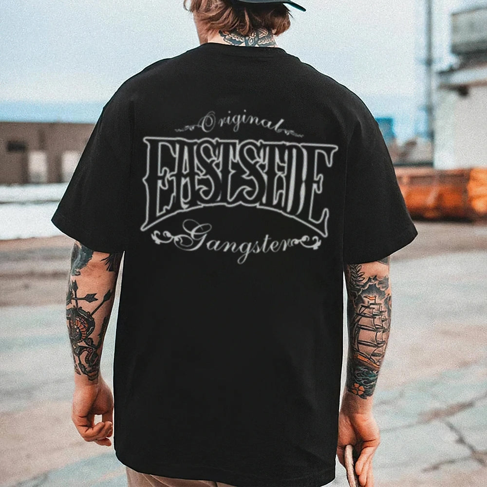 Mens Vintage Eastside Graphic Tee