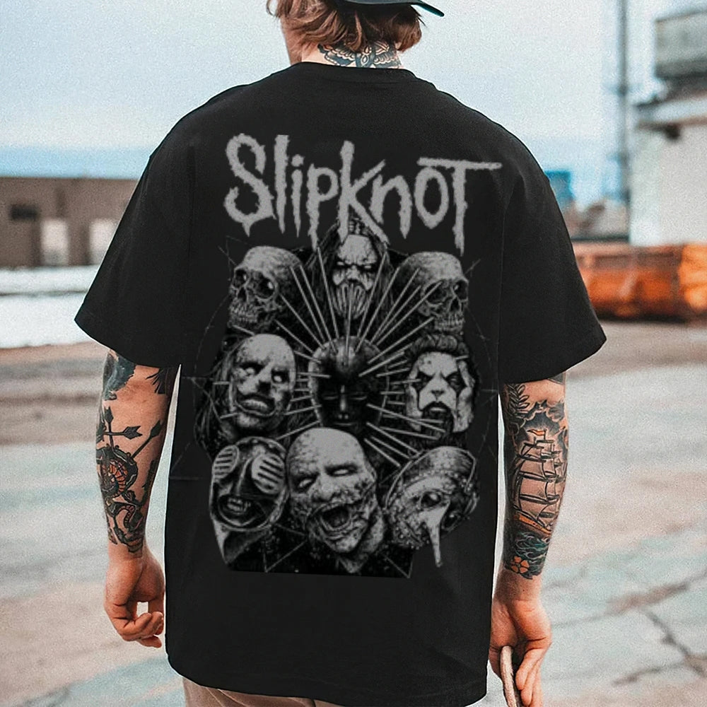 Mens Slipknot Rock Graphic Tee