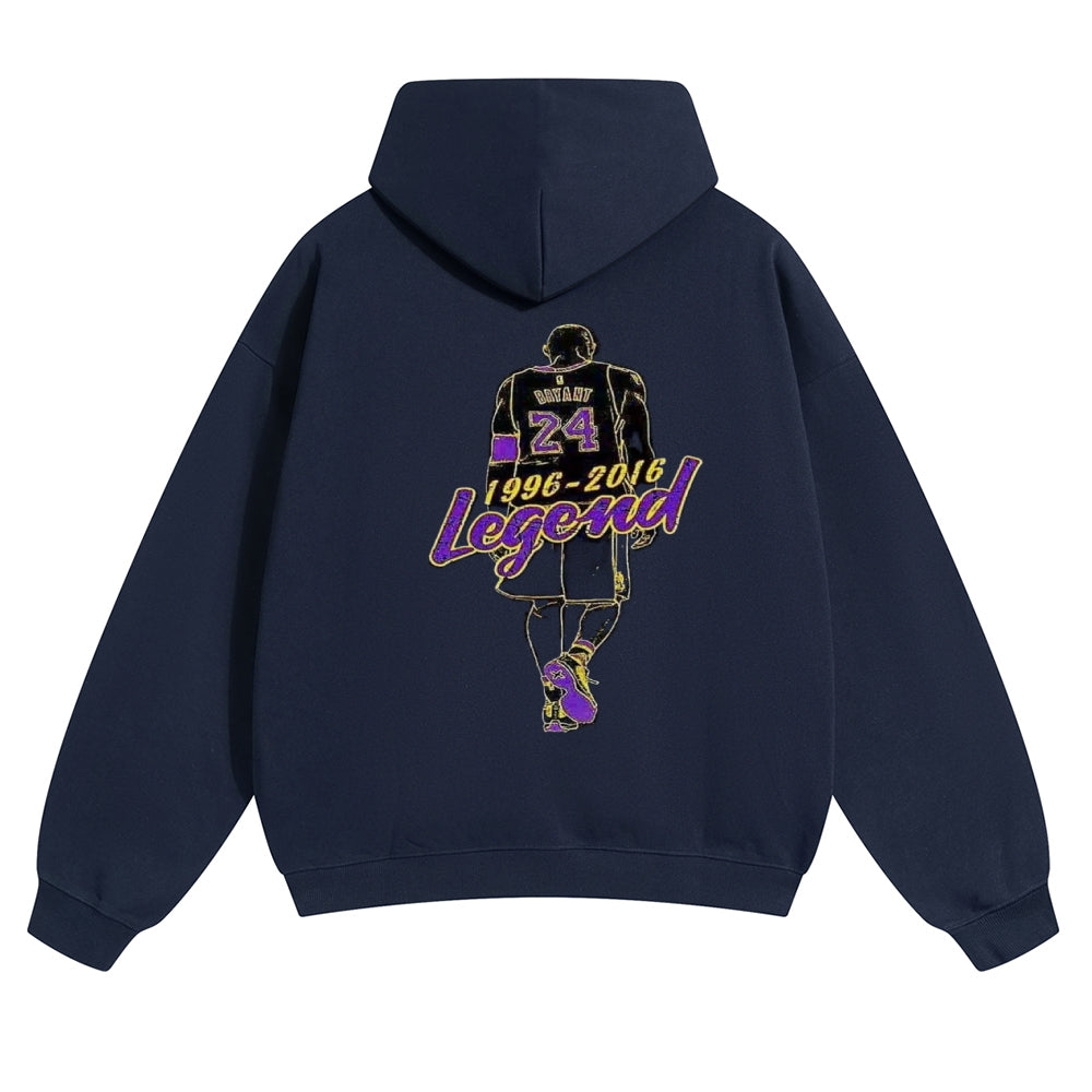 Mens Vintage No. 24 Kobe Hoodies