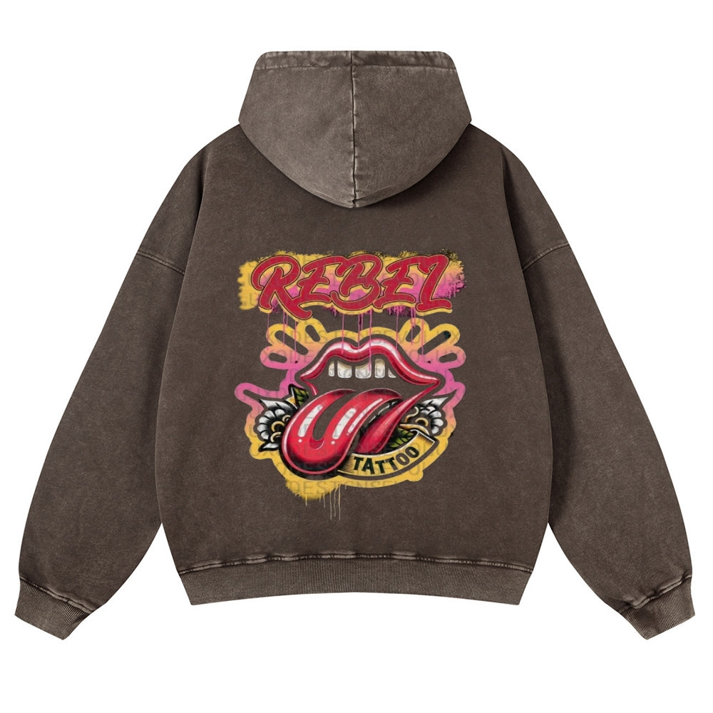 Mens Vintage The Rolling Stones Rock Band Hoodies