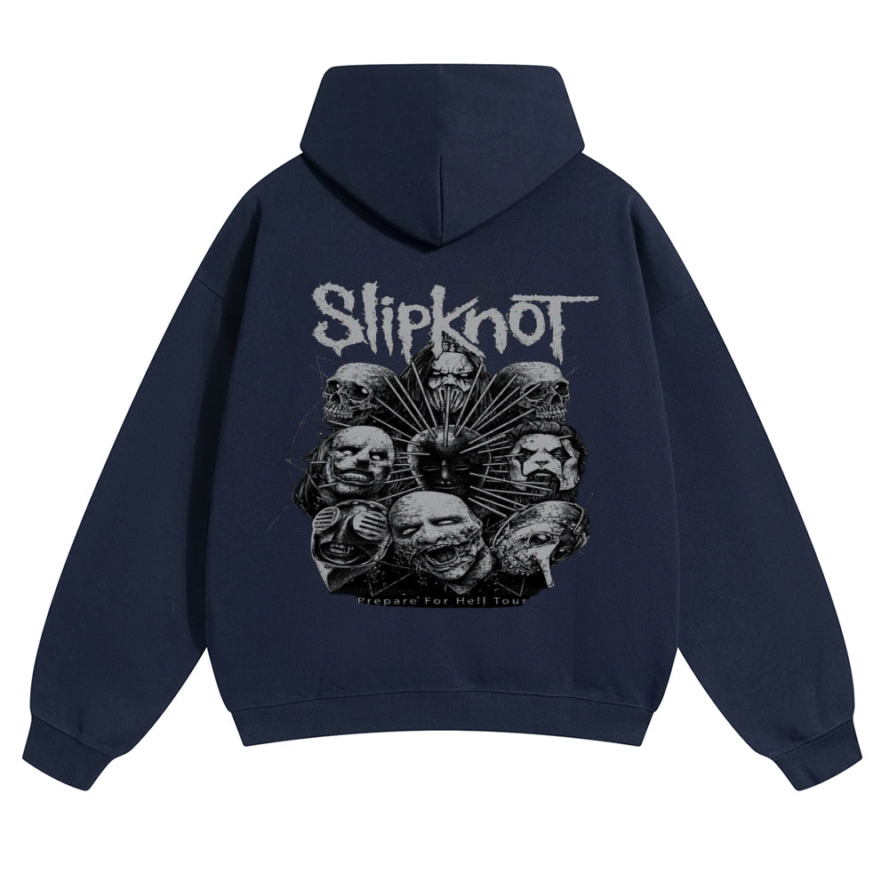 Mens Vintage Slipknot Rock Band Hoodies