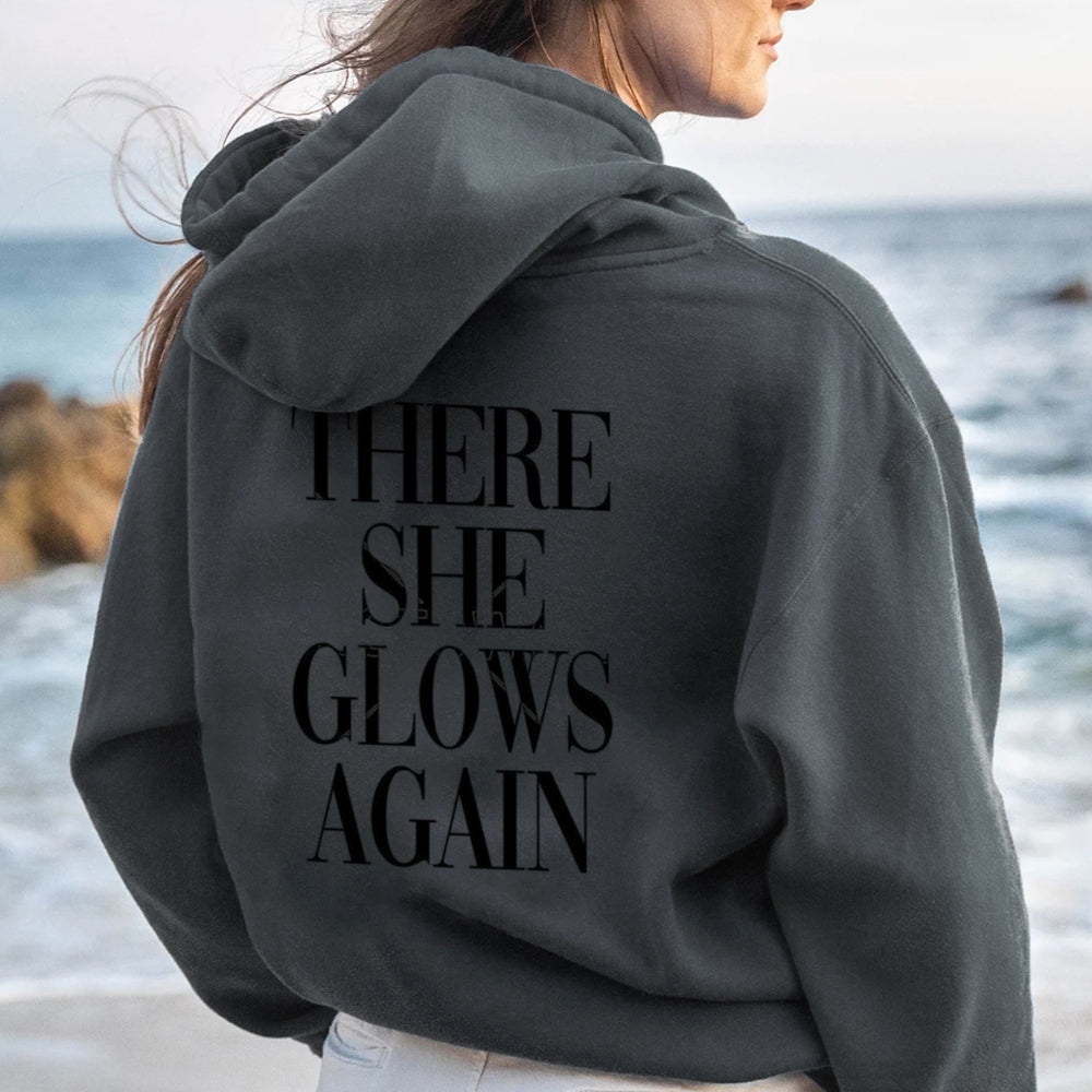 Women THERE SHE GROWS AGAIN Graphic Hoodies