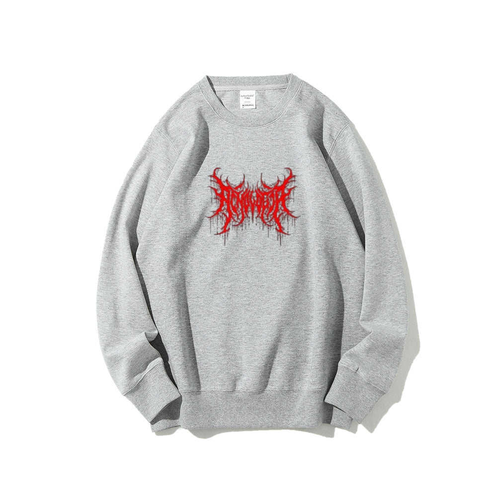 Mens Red Graphic Sweatshirts