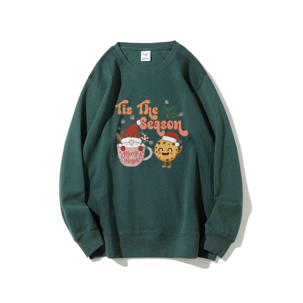 Women Tis The Season Women Christmas Graphic Sweatshirts