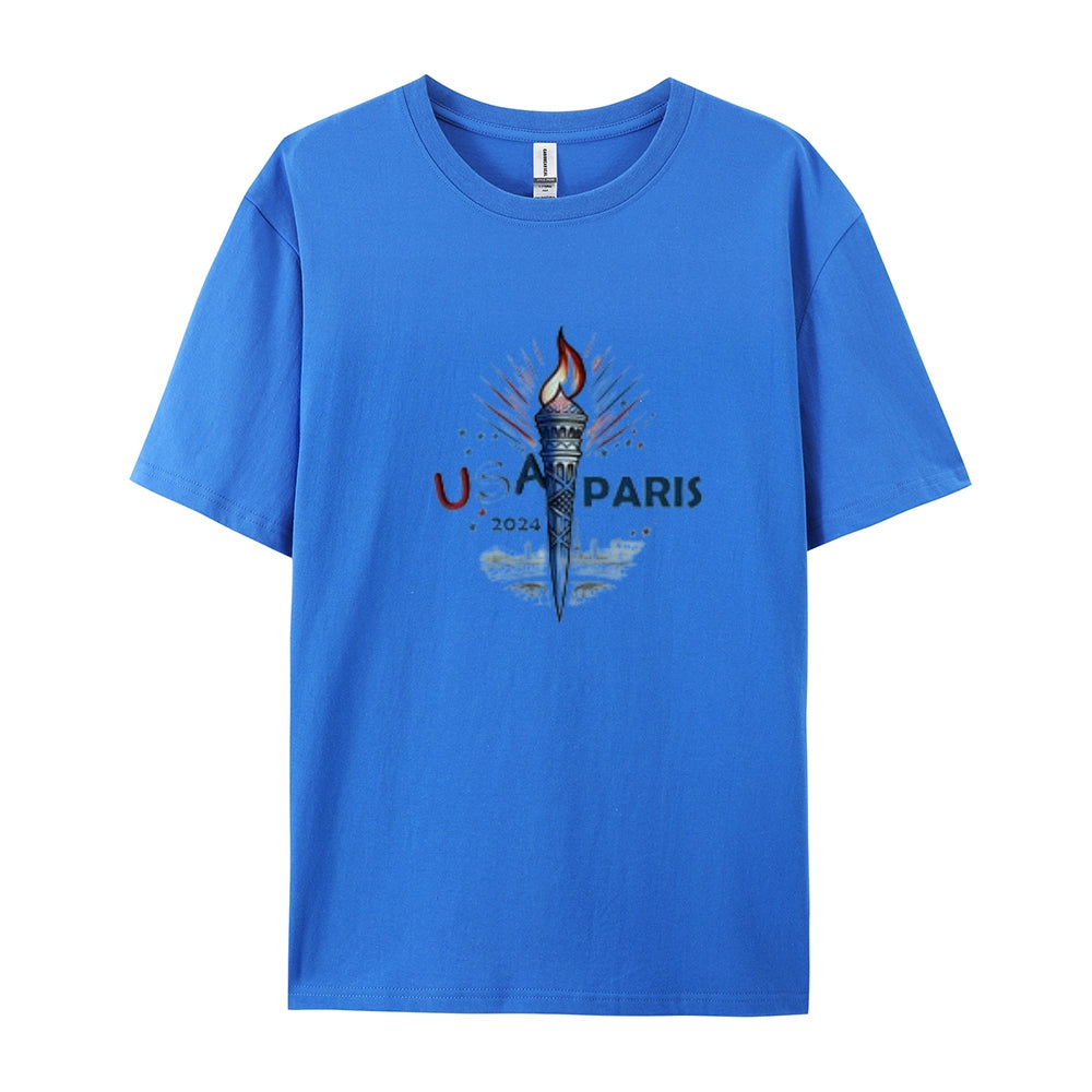 Mens Flame Graphic Tee