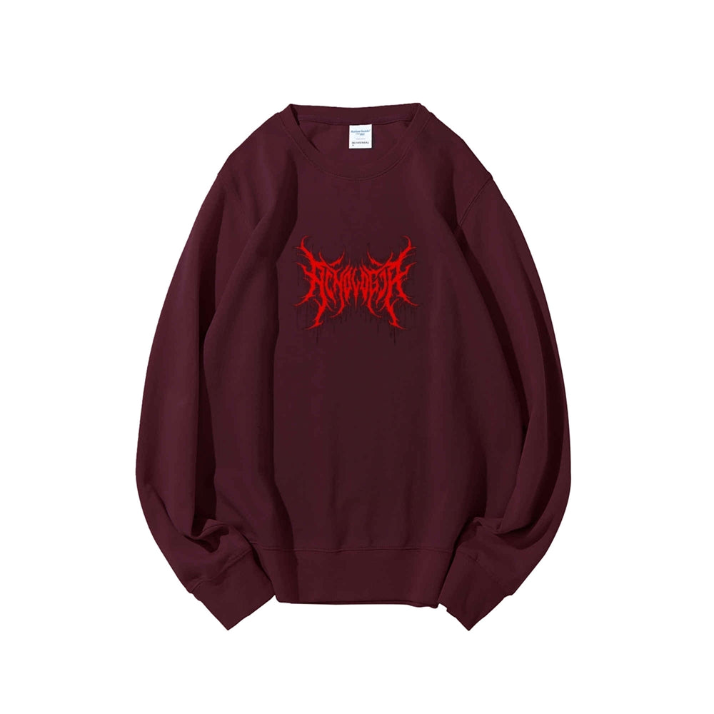 Mens Red Graphic Sweatshirts