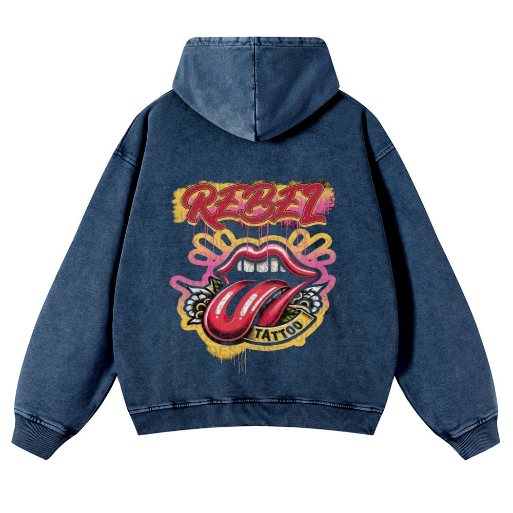 Mens Vintage The Rolling Stones Rock Band Hoodies