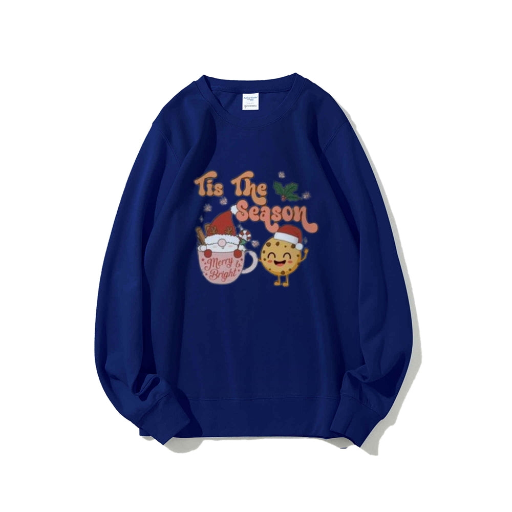 Women Tis The Season Women Christmas Graphic Sweatshirts