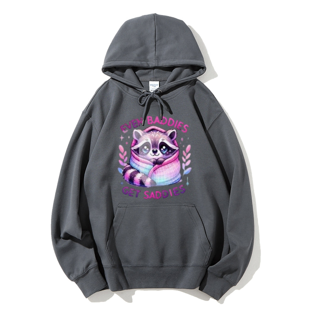 Women Cute Saddie Baddie Cat Graphic Hoodies