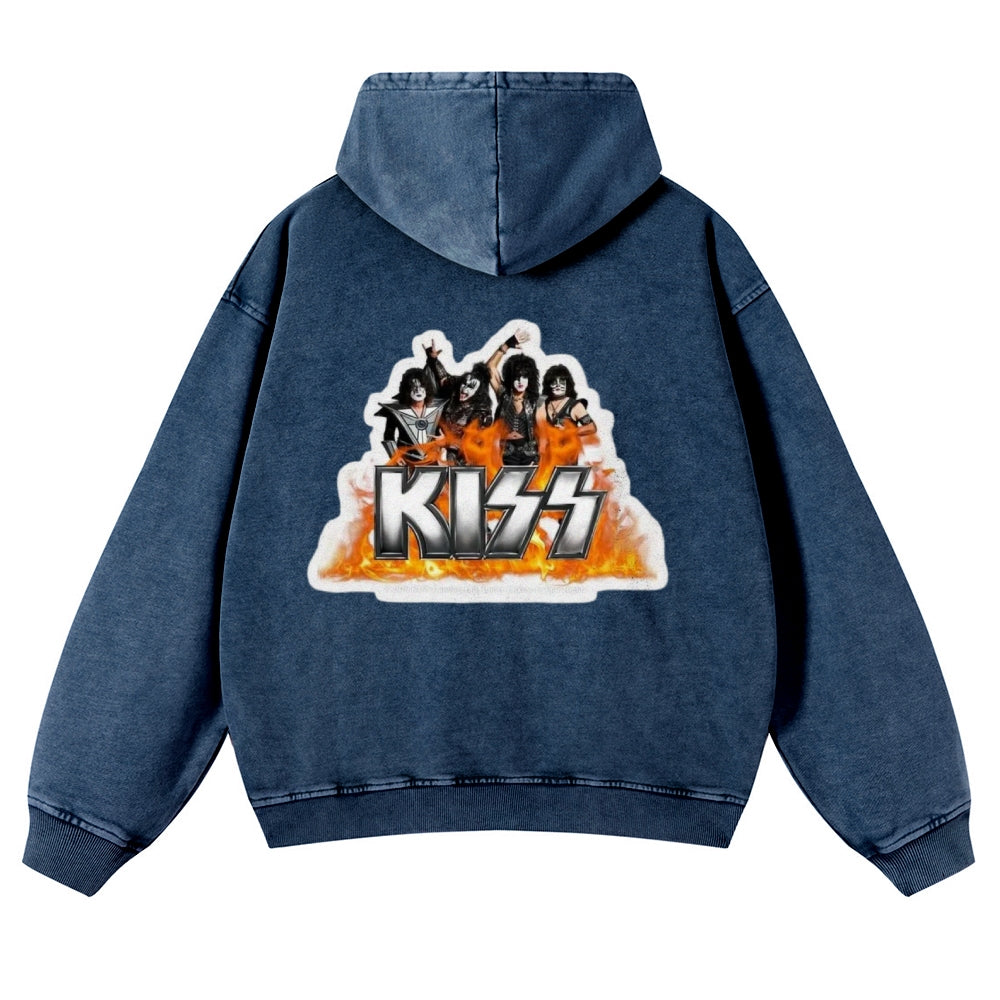 Men's Kiss Band Pullover Hoodies