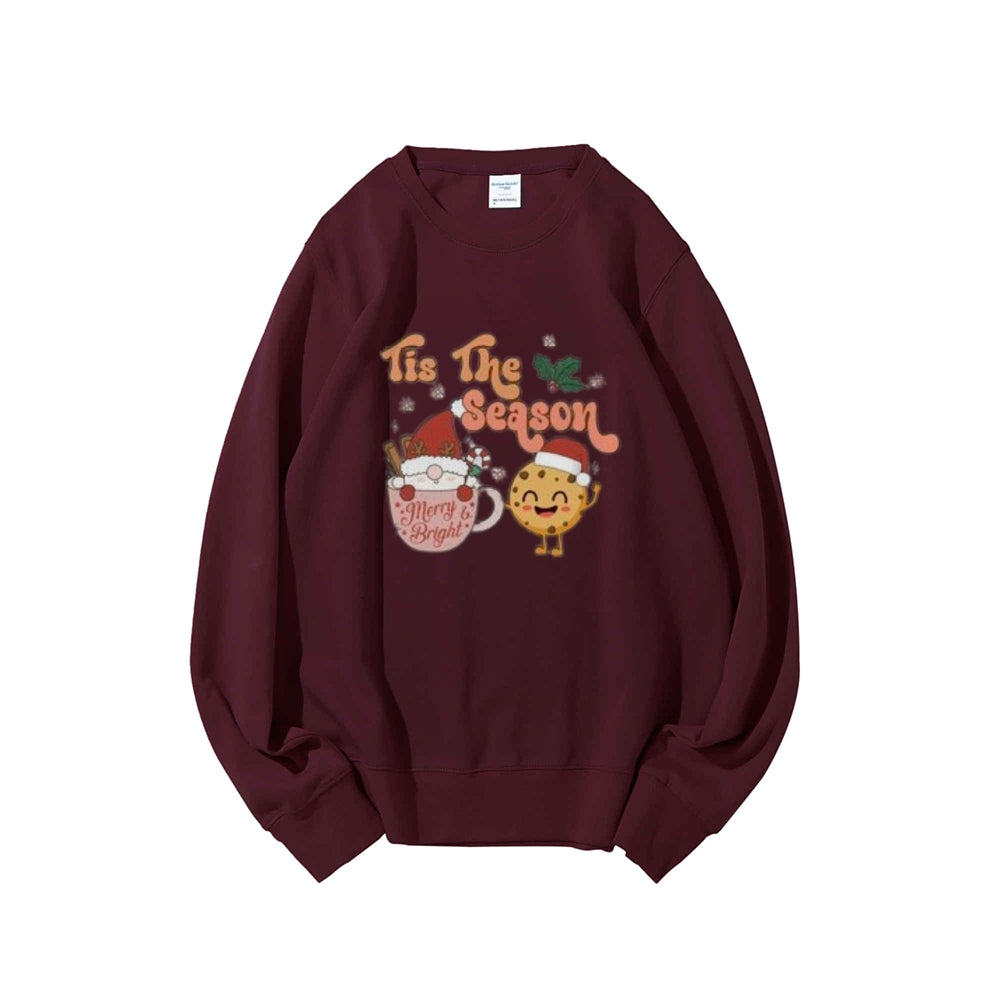 Women Tis The Season Women Christmas Graphic Sweatshirts