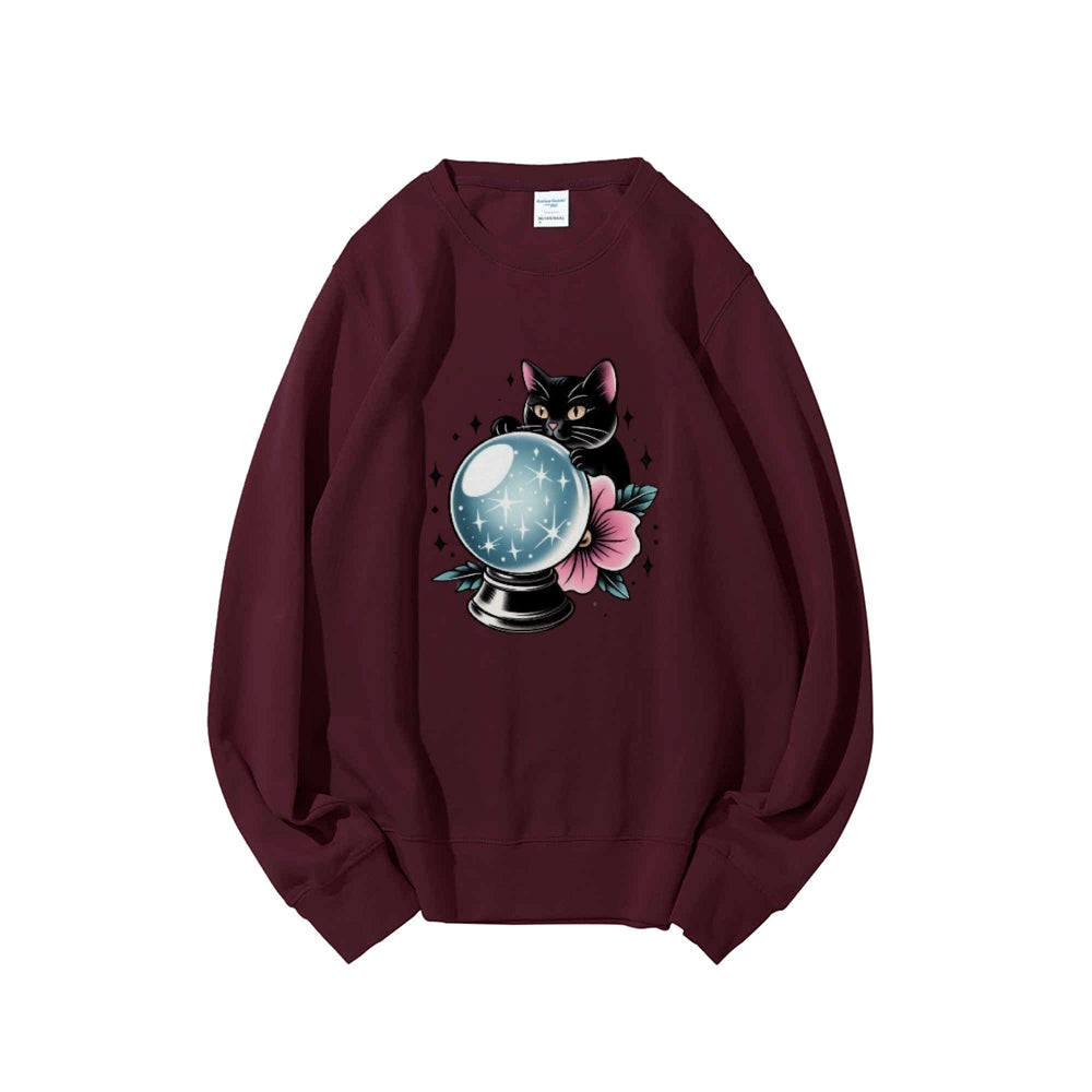 Women Akasha and the Crystal Ball Graphic Sweatshirts