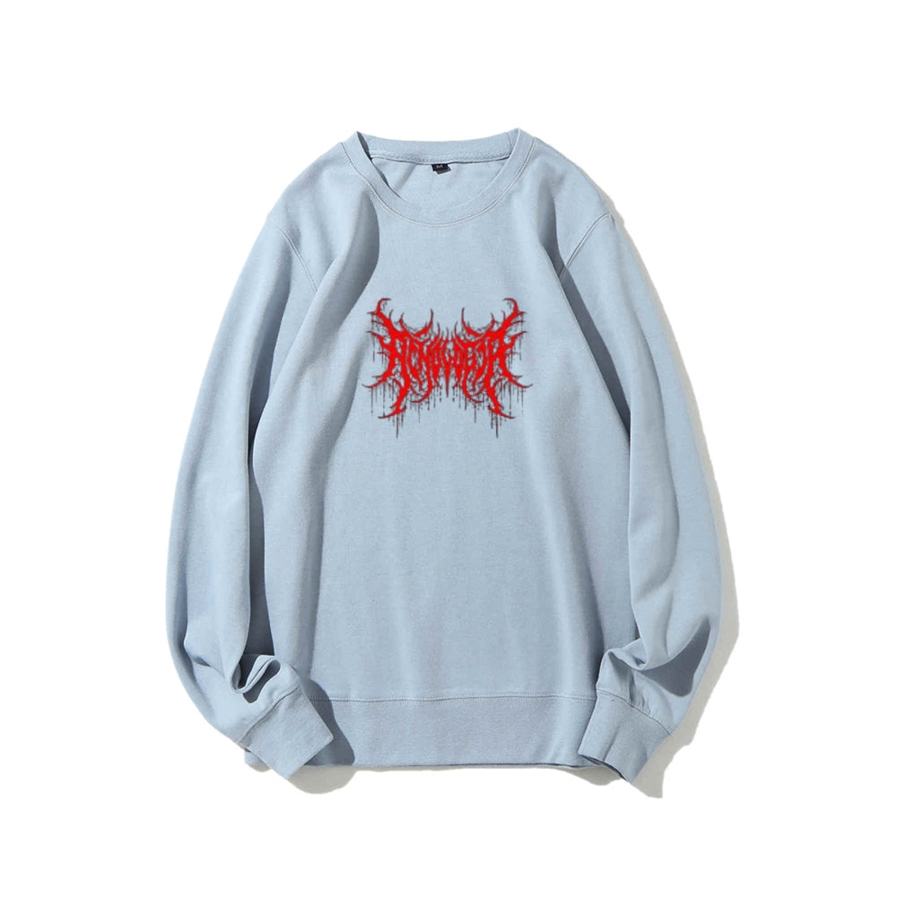 Mens Red Graphic Sweatshirts