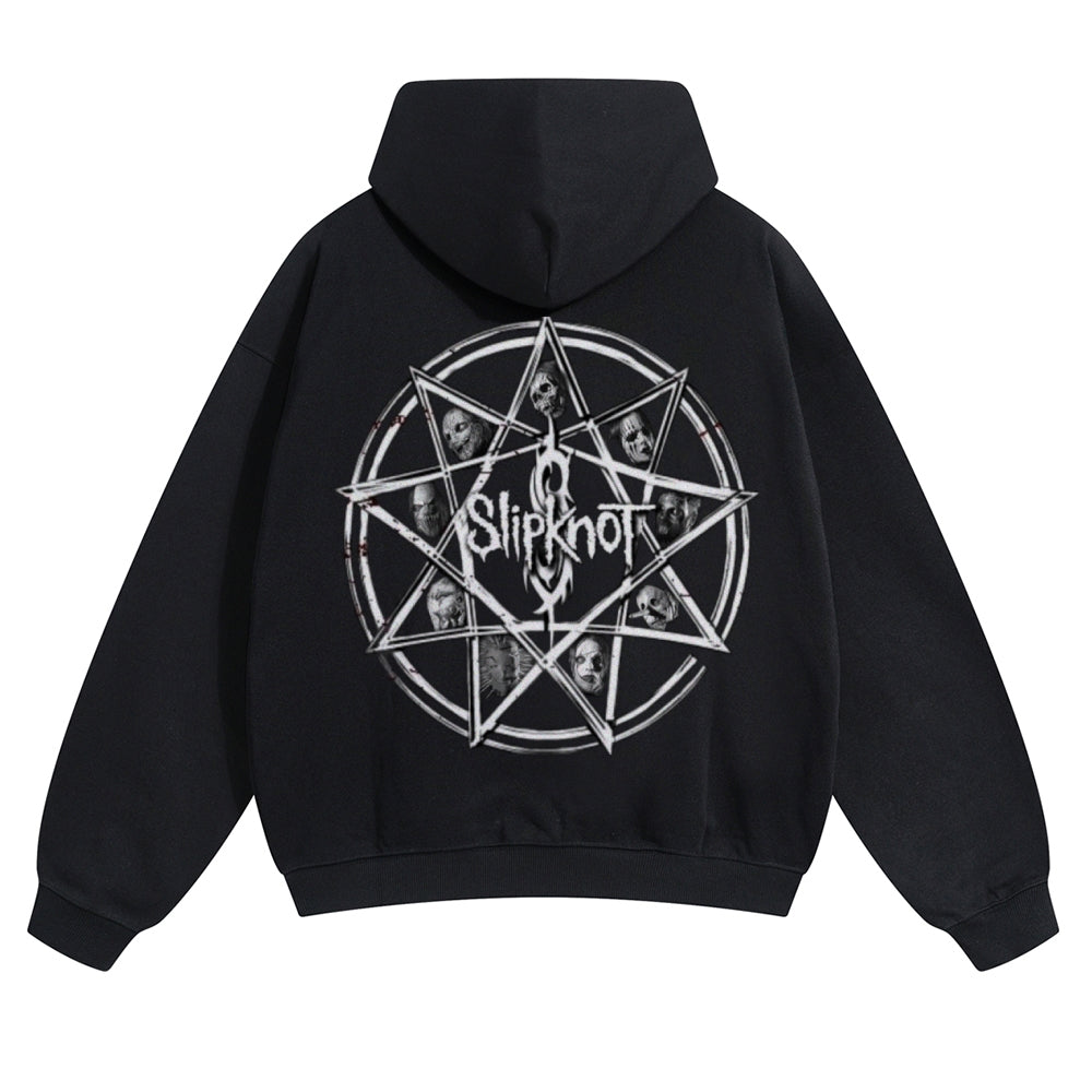 Mens Vintage Slipknot Rock Band Hoodies