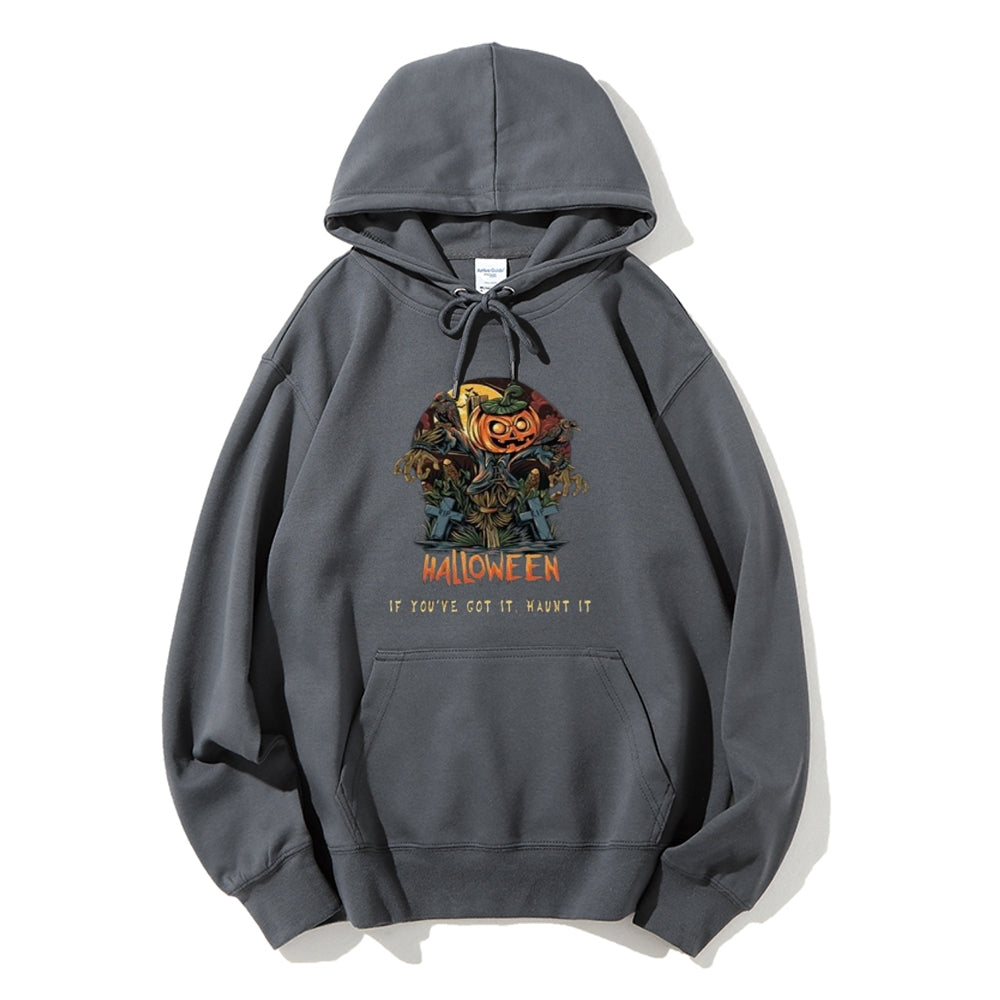 Mens Halloween Pumpkins Graphic Hoodies