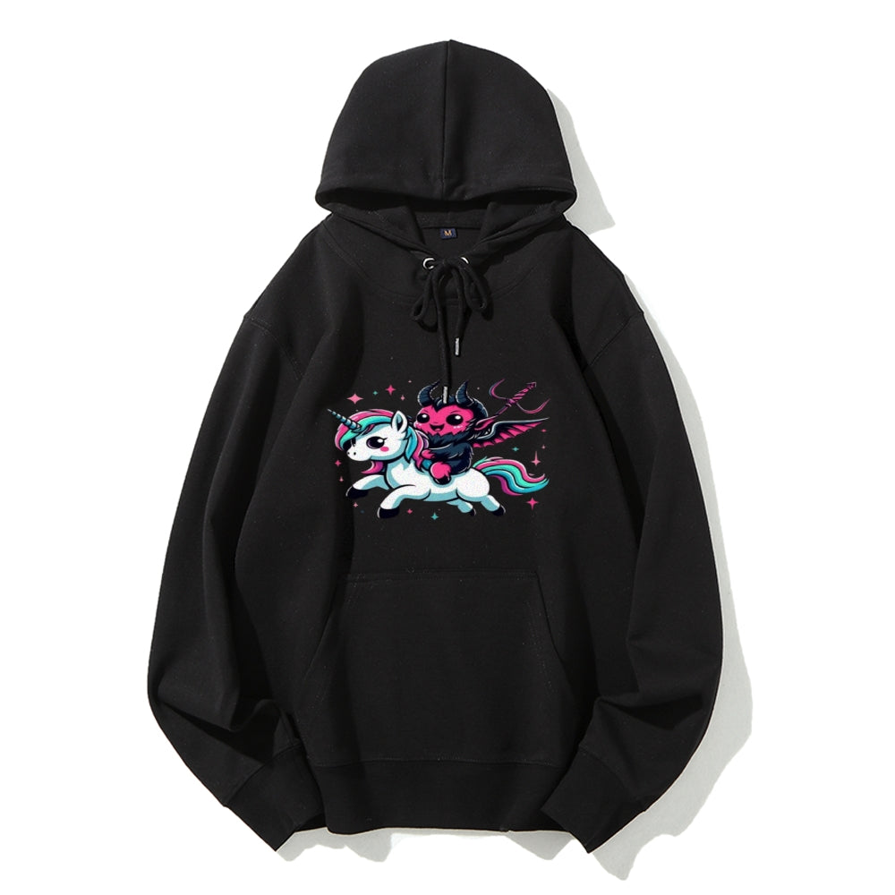 Women Cute Unicorn Graphic Hoodies