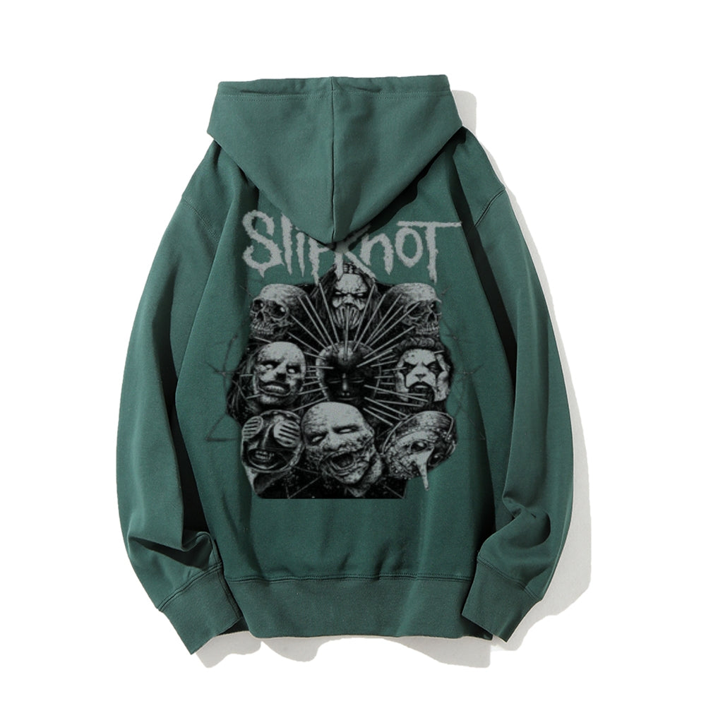 Mens Slipknot Rock Band Graphic Hoodies