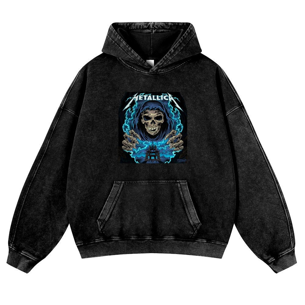 Mens Vintage Metallica Rock Band Hoodies