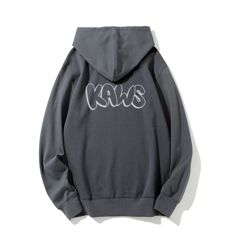 Mens KAWS Letter Print Hoodies