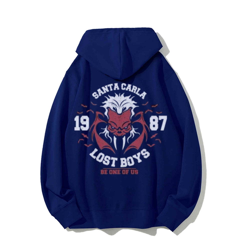 Mens Santa Carla The Lost Boys Graphic Pullover Hoodies