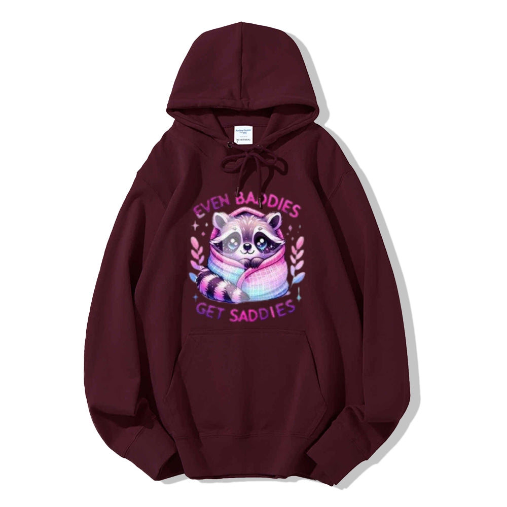 Women Cute Saddie Baddie Cat Graphic Hoodies