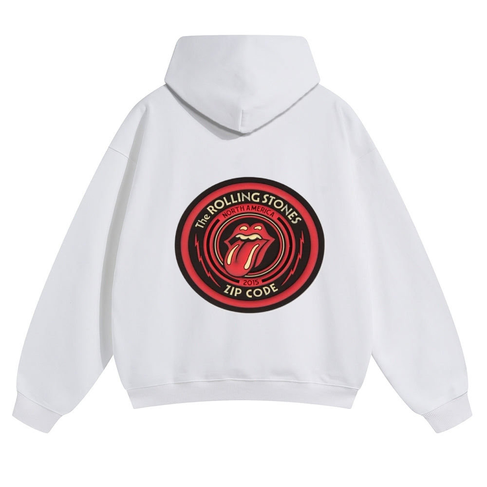 Mens Vintage The Rolling Stones Rock Band Hoodies