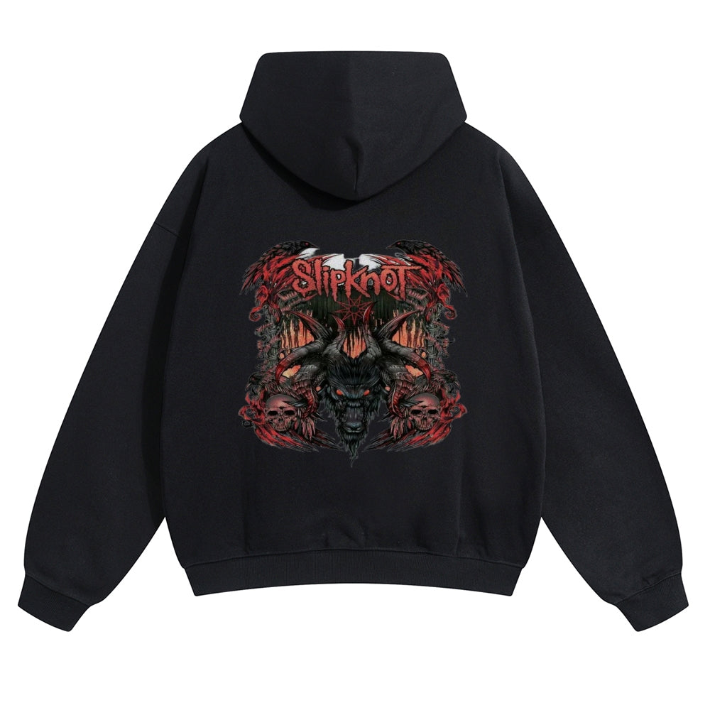 Mens Vintage Slipknot Rock Band Hoodies