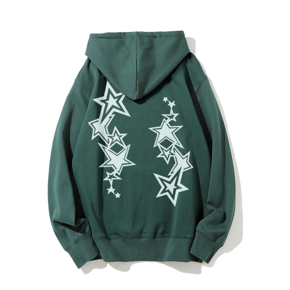 Mens Star Graphic Hoodies