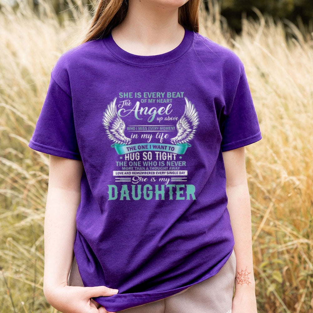 Women Angel Wing Letter Print Graphic T-shirt