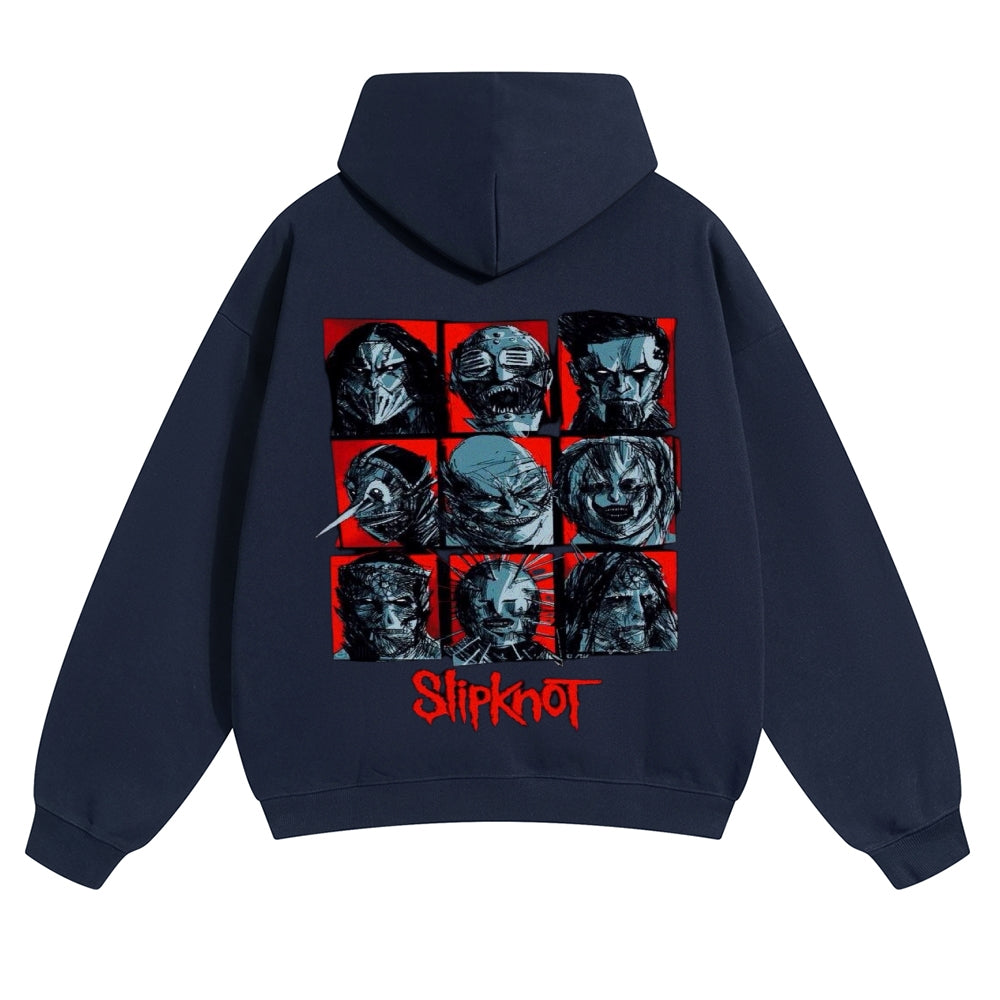 Mens Vintage Slipknot Rock Band Hoodies