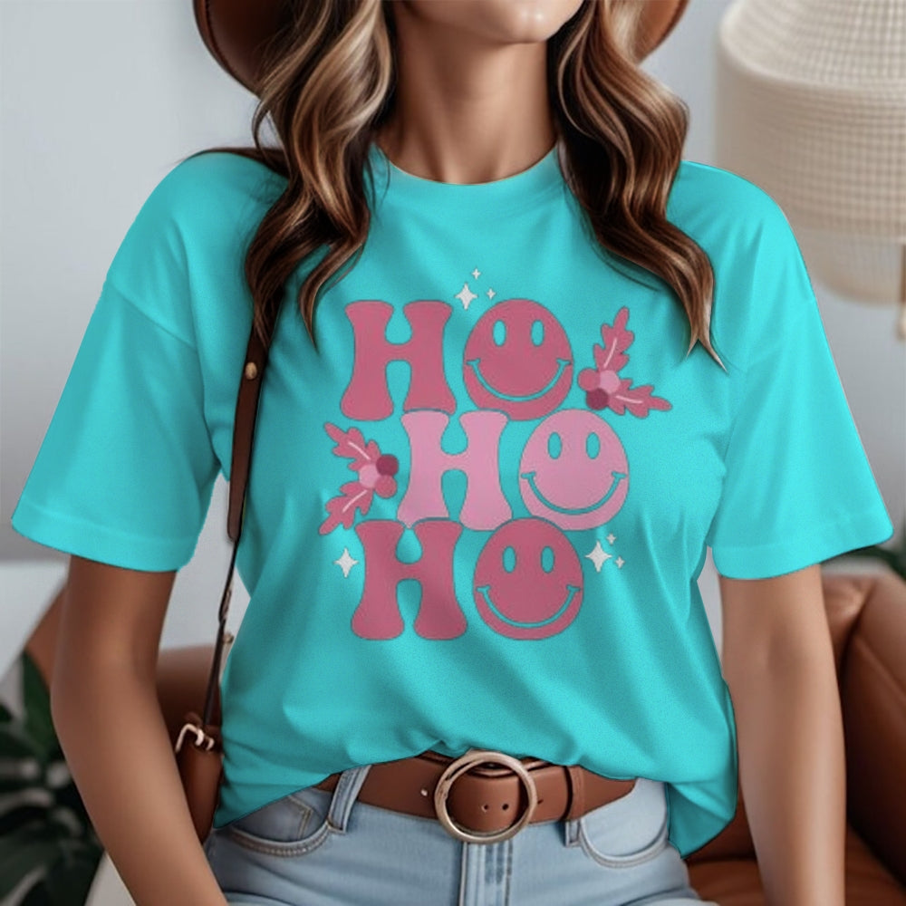 Women Happy Valentine's Day Print Graphic T-shirt