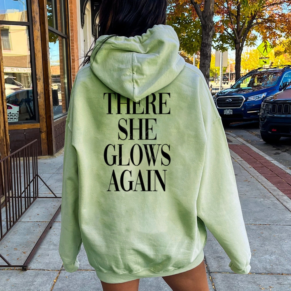 Women THERE SHE GROWS AGAIN Graphic Hoodies