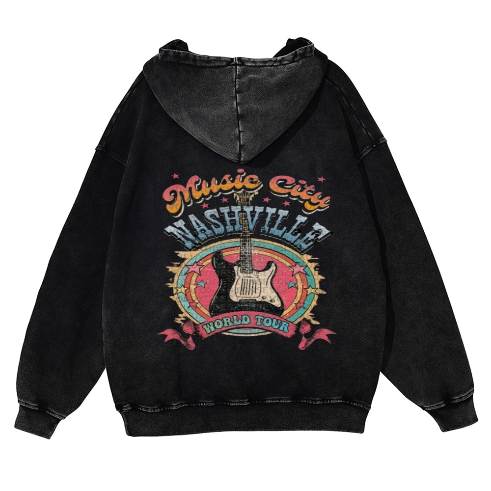 Mens Vintage World Tour Hoodies