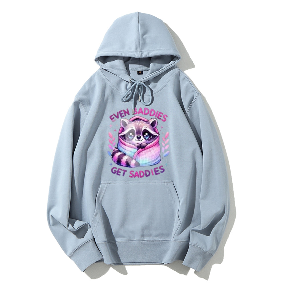 Women Cute Saddie Baddie Cat Graphic Hoodies