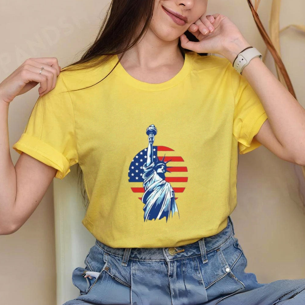 Women Independence Day T-shirt