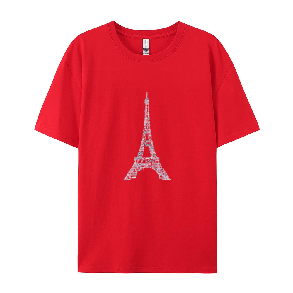 Mens Paris Eiffel Tower Graphic Tee