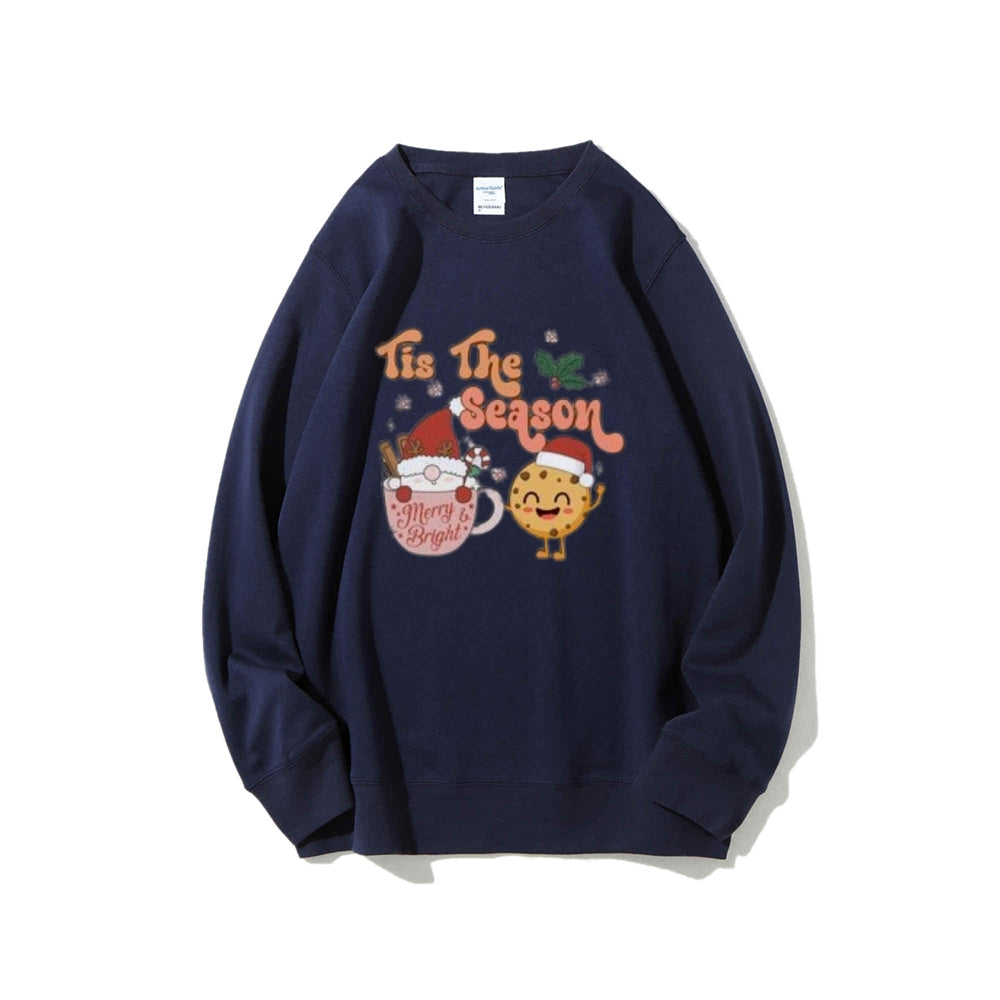 Women Tis The Season Women Christmas Graphic Sweatshirts