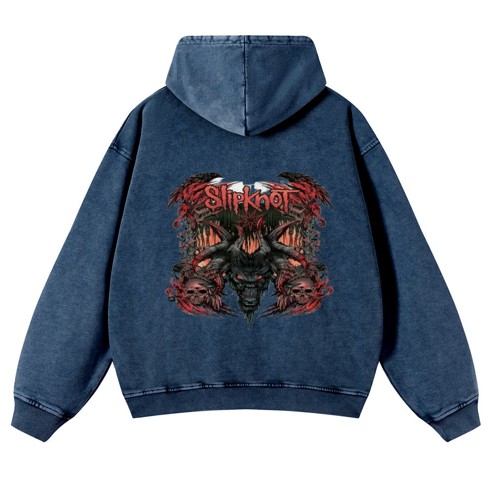 Mens Vintage Slipknot Rock Band Hoodies